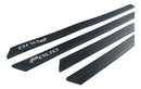 Kit Frisos Laterais Novo Palio 2012 A 2017 Preto C/ Nome