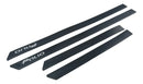Kit Frisos Laterais Novo Palio 2012 A 2017 Preto C/ Nome