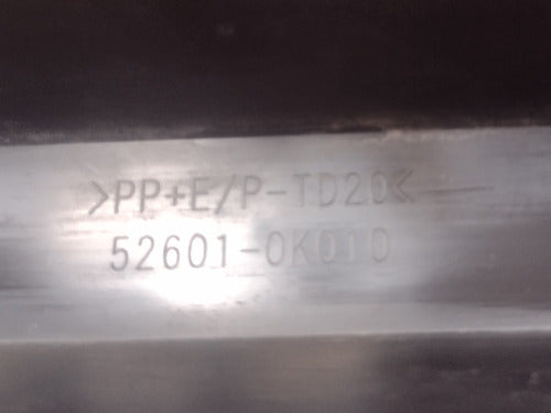 Absorvedor Impacto Parachoque Dianteiro Toyota Sw4 C/detalhe