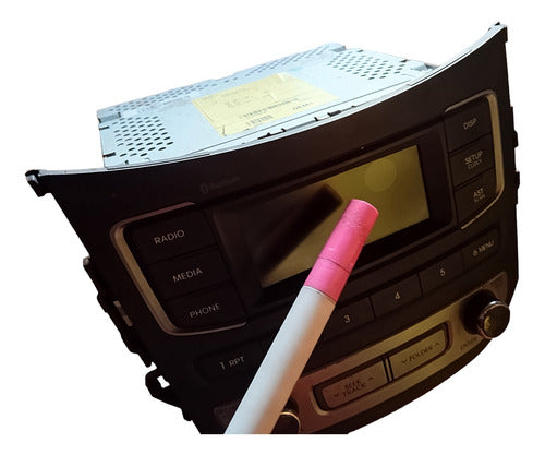 Rádio  Automotivo Multimidia Bluetooth Hyundai Hb20 Detalhe