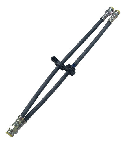 Kit 2 Tubo Flexível Freio Traseiro Fiat Strada Fiorino Origi