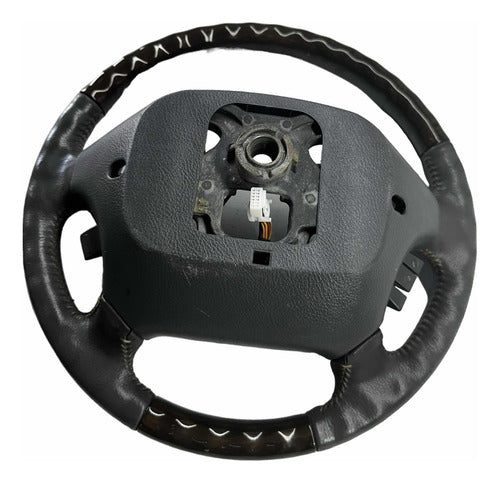 Volante Direção Azera Com Comandos 2008 A 2011 Marron Orig