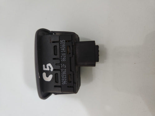 Botao Simples Vidro Eletr Porta Orig Citroen C5 96515962