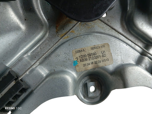 Maquina De Vidro Dianteira Esquerda Ford Ranger 2013 A 2020
