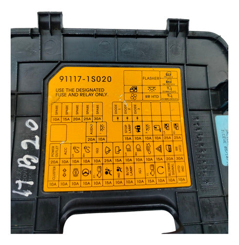 Tampa Caixa De Fusivel Hyundai Hb20 2013 A 2019 911171s020