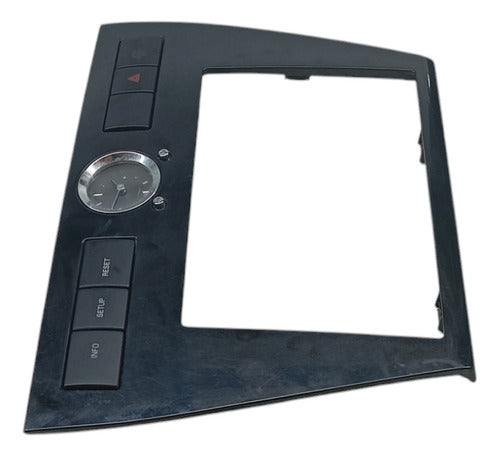 Moldura Central Radio Relógio Painel Ford Fusion 2006 A 2009