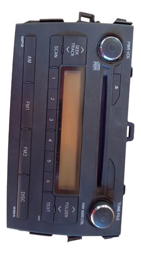 Rádio Automotivo Som Cd Toyota Corolla 2010 A 14 8612002840a