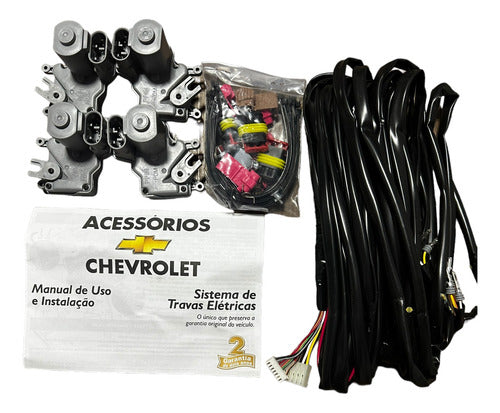 Kit Trava Eletrica 4 Portas Celta Prisma Gm Original