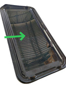 Vidro Teto Solar Mitsubishi Outlander  2007 A 2015 Detalhe