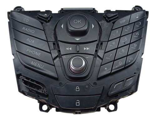 Painel De Controle Do Radio Ford Ka 2014 A 2018 Original