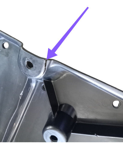 Defletor Inf Parachoque Diant Toyota Corolla Com Detalhe