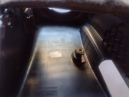 Moldura Acabamento Inferior Coluna Direção Vw Golf 2014 A 18