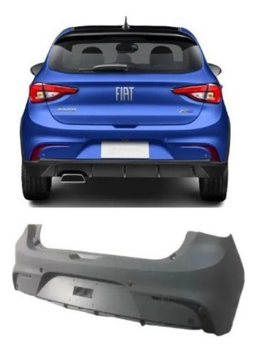 Parachoque Traseiro Fiat Argo 2017 2018 2019 Original