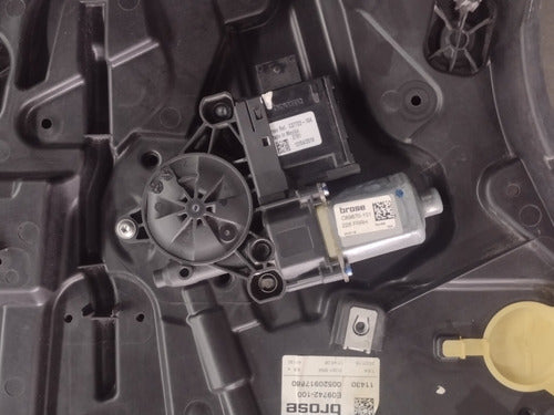 Estrutura Máquina De Vidro Dianteira Direita Fiat Toro 16/22