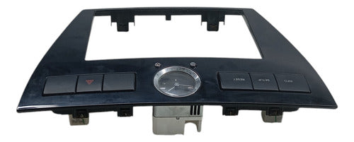Moldura Central Radio Relógio Painel Ford Fusion 2006 A 2009