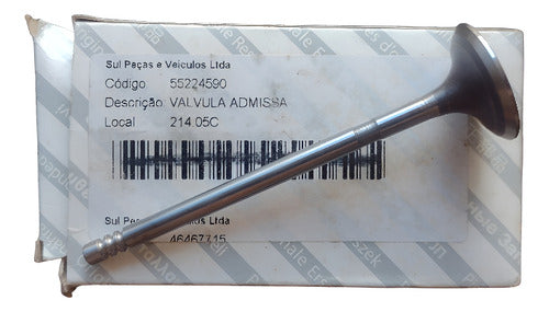 Válvula Admissão Fiat Linea 2009 A 2016 Fiat Bravo 2011 A 15