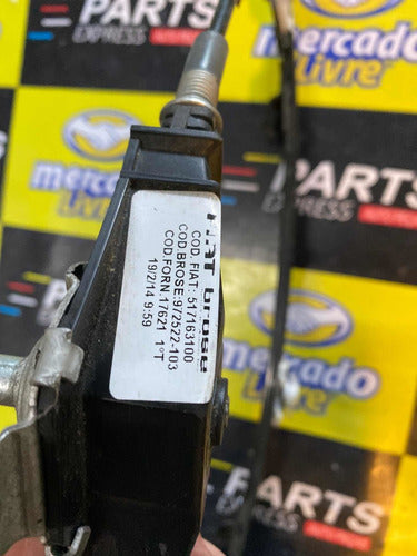 Maquina Vidro Manual Esquerda Palio Siena 4 Pts - Original