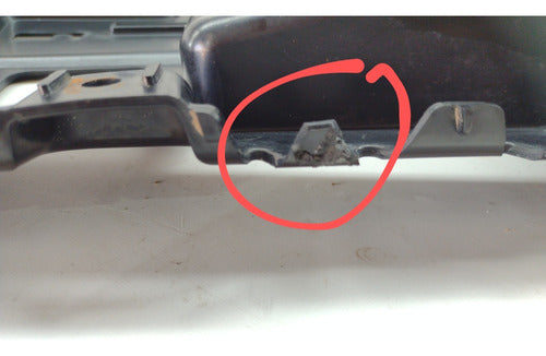 Suporte Parachoque Traseira Direita Bmw 2010 51127202668