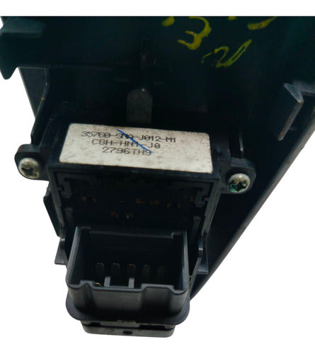 Botão Vidro Eletrico Traseiro Esquerdo Civic 06 A 11 Detalhe