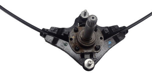 Máquina De Vidro Manual Traseira Esquerda Grand Siena 14 /17