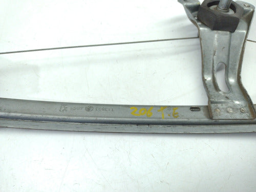 Máquina De Vidro Trás/esq Peugeot 206 2002/06 Original
