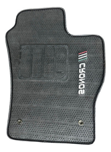 Kit Jogo Tapete Carpete Fundo Pvc Fiat Cronos 2018 A 2023