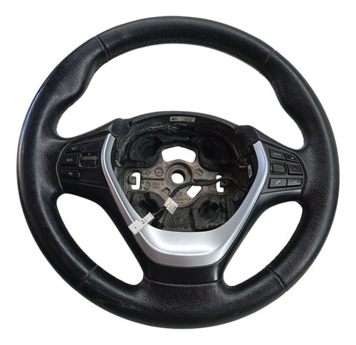 Volante Com Comando De Som Bmw 320i 2014 A 2017 Original