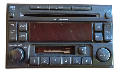 Rádio Som Automotivo Nissan Xterra 2002 A 2008 Pn2542d