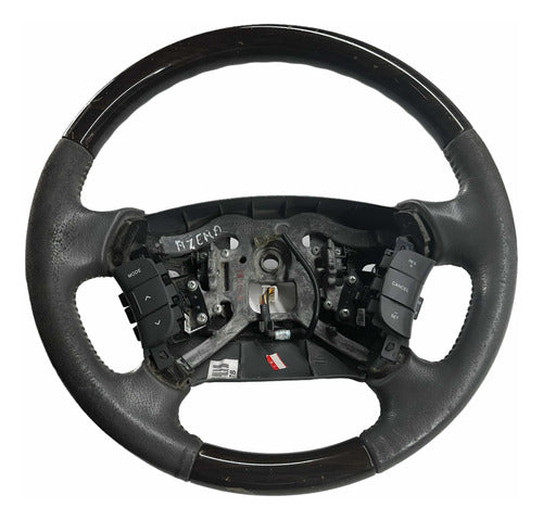 Volante Direção Azera Com Comandos 2008 A 2011 Marron Orig