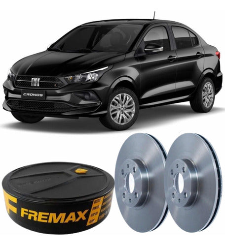 Disco De Freio Dianteiro Strada Doblo Idea Adventure Fremax