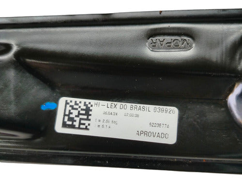 Máquina De Vidro Dianteira Direita Fiat Argo 18/24 52235774