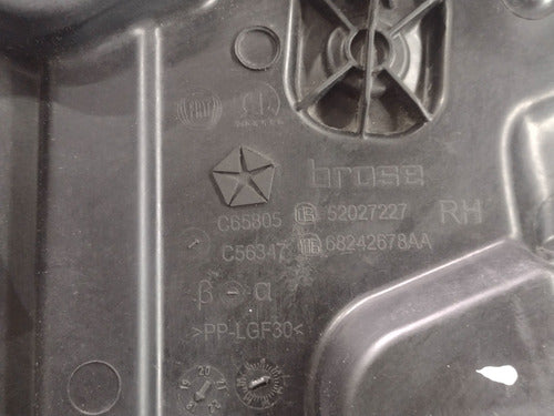 Estrutura Máquina De Vidro Dianteira Direita Fiat Toro 16/22