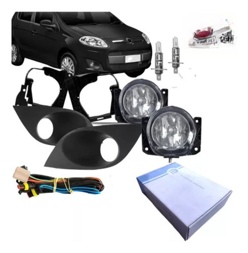 Kit Farol De Milha Fiat Novo Palio Original Mopar 50927341