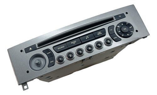 Radio Cd Peugeot 307 Citroen C4 Original 98030209xt Detalhe