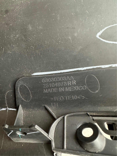 Parachoque Traseiro Fiat 500 2019 C/ Furo Sensor Original