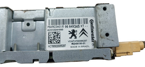 Radio Cd Player Citroen C4 Pallas Detalhe 07 A 12 96649345xt