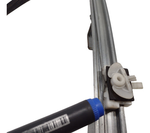 Máquina De Vidro Manual Palio Sapão Traseira.e C/detalhe