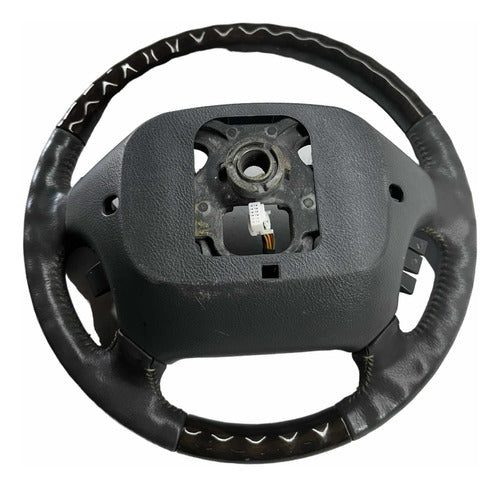 Volante Direção Azera Com Comandos 2008 A 2011 Marron Orig