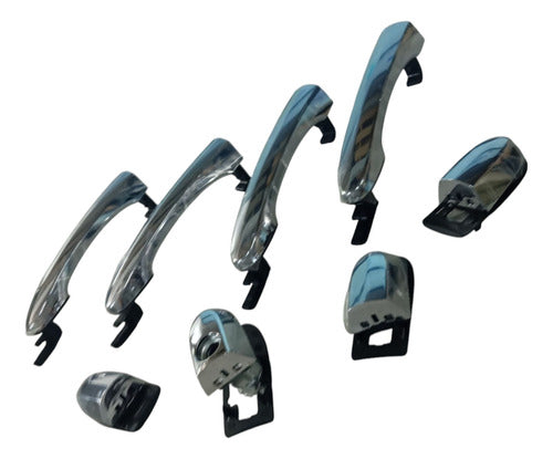 Kit Maçaneta Externas Cromadas Fiat Argo Cronos Original
