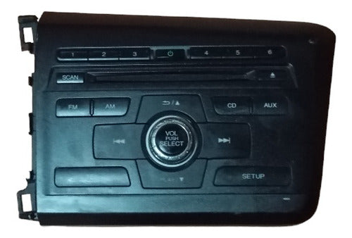 Rádio Som Automotivo Honda Civic 2012 A 2016 Ph3328 Original