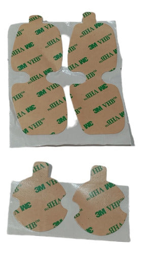 Kit Adesivo Anti Ruido Pastilha D Freio Traseiro Cobalt Spin