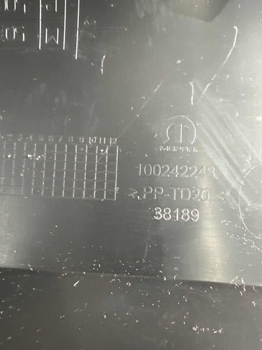 Spoiler Parachoque Tras. Fiat Argo 1.8 2018 2019 C/detalhe