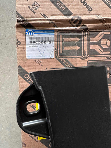 Moldura Parachoque Traseiro Strada 2021 2022 Sem Furo Sensor