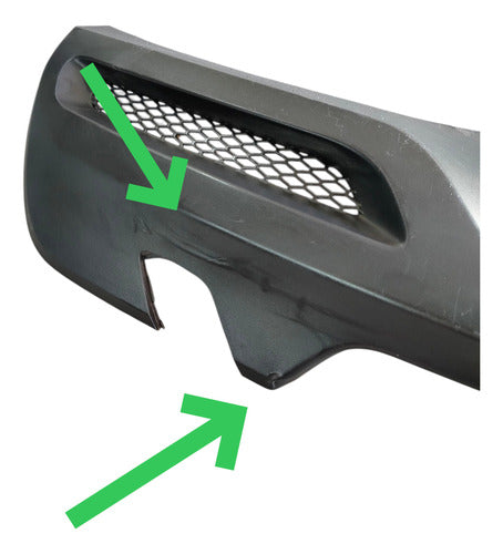 Moldura Parachoque Traseiro Cruze Hatch 2012 2016 Detalhe