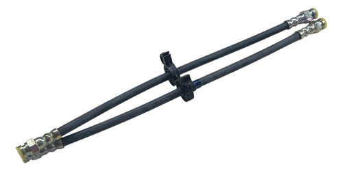 Kit 2 Tubo Flexível Freio Traseiro Fiat Strada Fiorino Origi