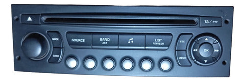 Rádio Cd Player Mp3 Citroen C5 2.0 16v 2008 A 2012 Original