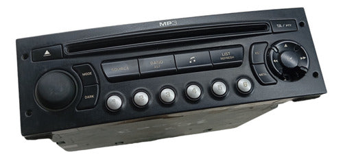 Radio Cd Mp3 Peugeot 307 1.6 16v 2005 A 2011 Origina Detalhe