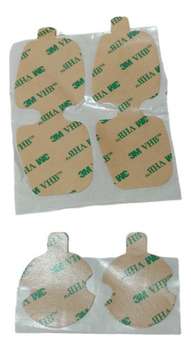Kit Adesivo Anti Ruido Pastilha D Freio Traseiro Cobalt Spin