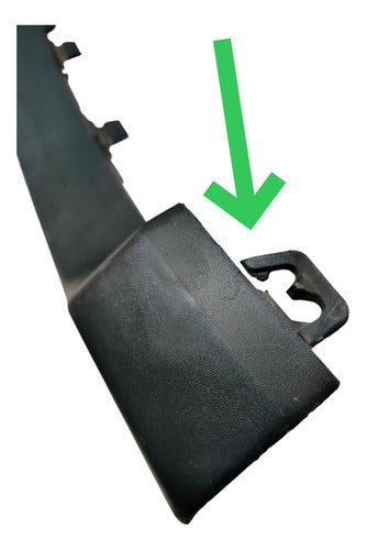Moldura Parachoque Dianteiro Sandero 2010 A 2014 Com Detalhe