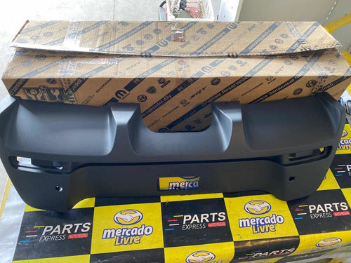 Moldura Do Parachoque Traseiro Fiat Uno 100220583 Novo Ori